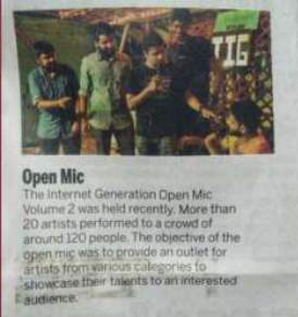 TIGOM open mic feature in Metroplus